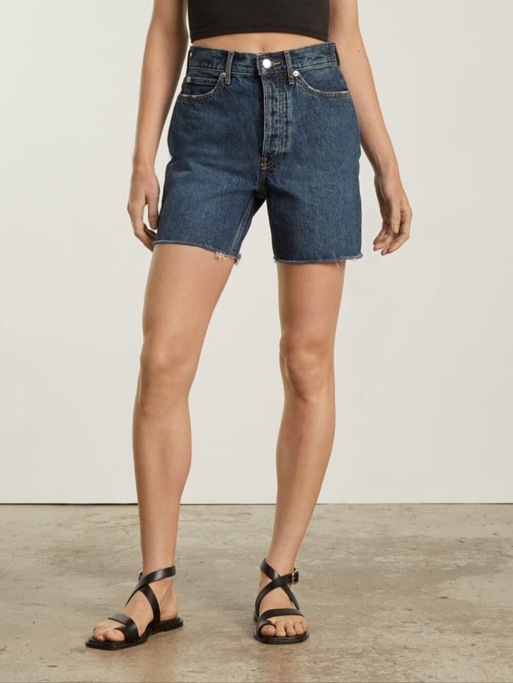 Everlane The Way High Jean Shorts - Size 31